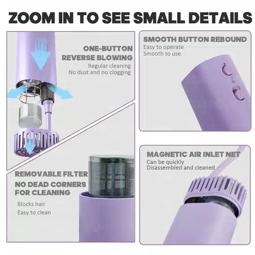 Hair Dryer for Dogs High-power Negative Ion Pet Grooming Hair Dryer - Imagen 6