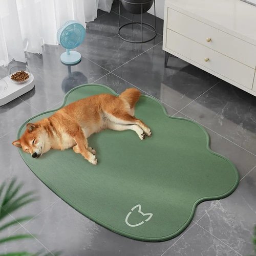 Technical Cold-feeling Cat Pad Pet Mat Ice Silk Summer Sleeping Pad - Imagen 2