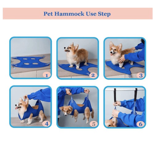 Cat Grooming Restraint Bag with Hammock - Imagen 4