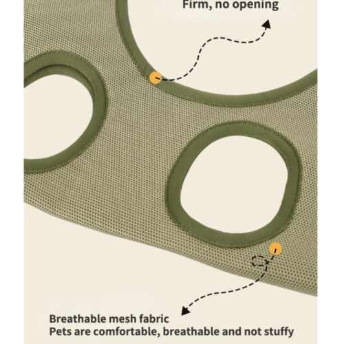 Cat Grooming Restraint Bag with Hammock - Imagen 3