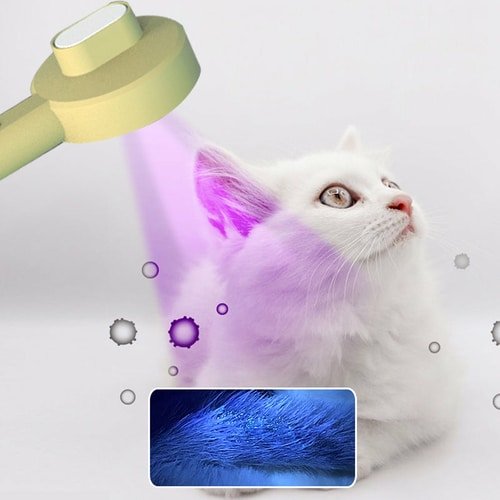 2-In-1 Durable Functional Pet Comb Detector UVC - Imagen 3