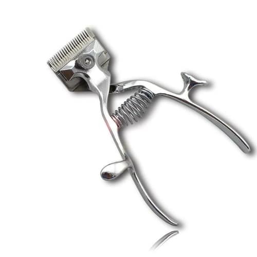 Portable Hand Manual Hair Clippers Trimmer Cutter Stainless Steel