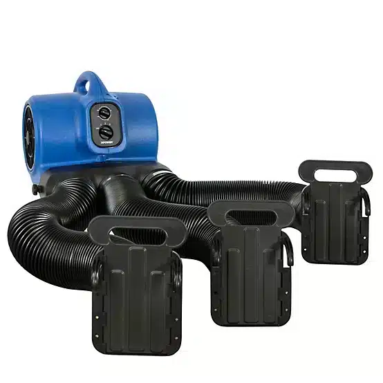Secadora Jaula Perros Xpower X-430tfmdk Con 3 Mangueras Azul