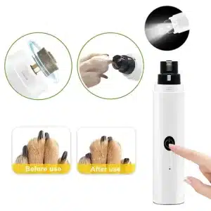 Electric Dog Nail Clippers for Dog Nail Grinders Rechargeable USB