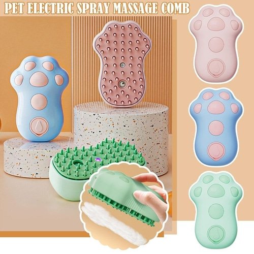 Electric Cat Dog Spray Comb Pets Supplies Cat Shape Pet Products - Imagen 2