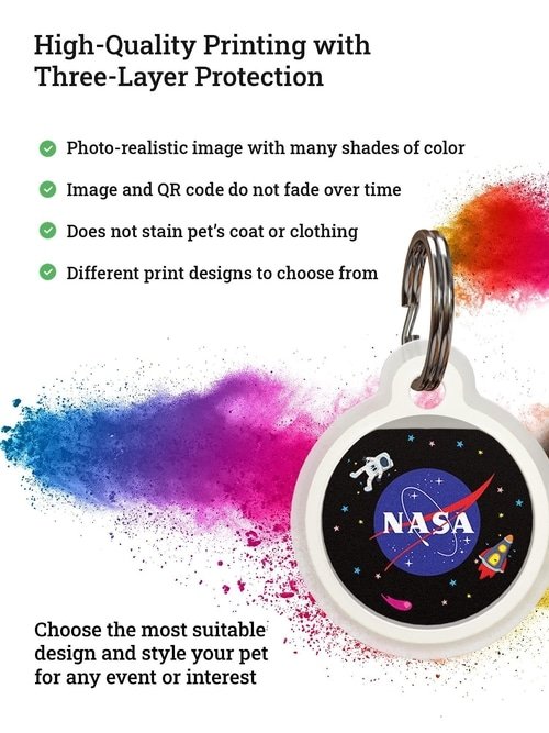 Dog Tags for Pets Silicone QR Code Pet ID Tags for Dogs & Cats - Imagen 4