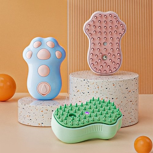 Electric Cat Dog Spray Comb Pets Supplies Cat Shape Pet Products - Imagen 3