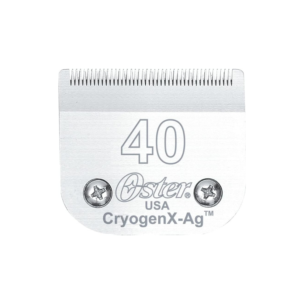 Cuchilla Oster CryogenX Size 40 Profesional para Grooming Canino y Felino
