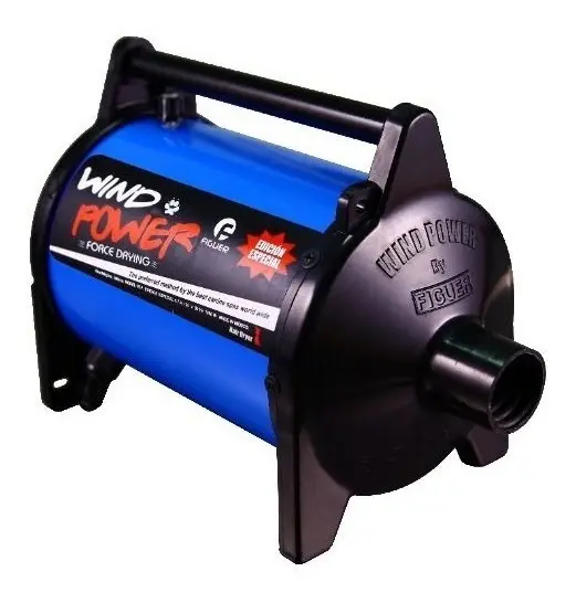 Wind Power Azul Secadora Profesional para Perros 2940 W Velocidad Variable - Imagen 2