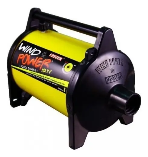 Wind Power Secadora Sopladora Profesional para Perros 6 HP Doble Turbina - Imagen 2