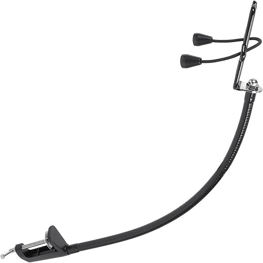 Dioche Soporte para Secador de Pelo para Perros, Secador de Pelo para Mascotas, Soporte para Tubo de Manguera, Soporte con Abrazadera, Rotación Ajustable de 360 Grados, Soporte para