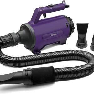 Secador para Perros Blower Secador para Mascotas Secador de Pelo para Mascotas con Calefacción